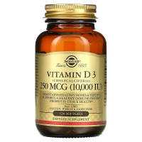 Solgar Vitamin D3 (Cholecalciferol) Softgels