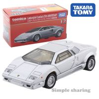 Takara Tomy Tomica Premium 12 Countach 25Th ครบรอบ1:61 Kids Toys มอเตอร์รถยนต์สำหรับโชว์รถโมเดลเหล็ก