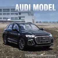 ▬◕ AUDI SUV Alloy Car Model Diecasts Brinquedos de Metal Veículos Alta Simulação Luz Sonora Colecionáveis Presente Infantil 1:24