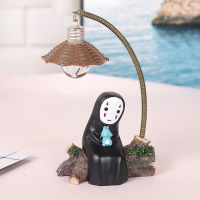 Newmine No Face Man Craft Animation Resin Ornament Night light Faceless Man Lamp โคมไฟตั้งโต๊ะ ไฟ LED โคมไฟกลางคืน เครื่องประดับ ผีไร้หน้าจากการ์ตูนการ์ตูนญี่ปุ่น วันเกิดของขวัญ ของขวัญแฟน Faceless Man โคมไฟน่ารัก เล