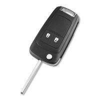 【100%-New】 islwpi KEYYOU 2/3/4ปุ่มรถ Remote Key Fob 433MHZ พร้อมชิป ID46สำหรับ Chevrolet Cruze Malibu Aveo Sail Orlando HU100