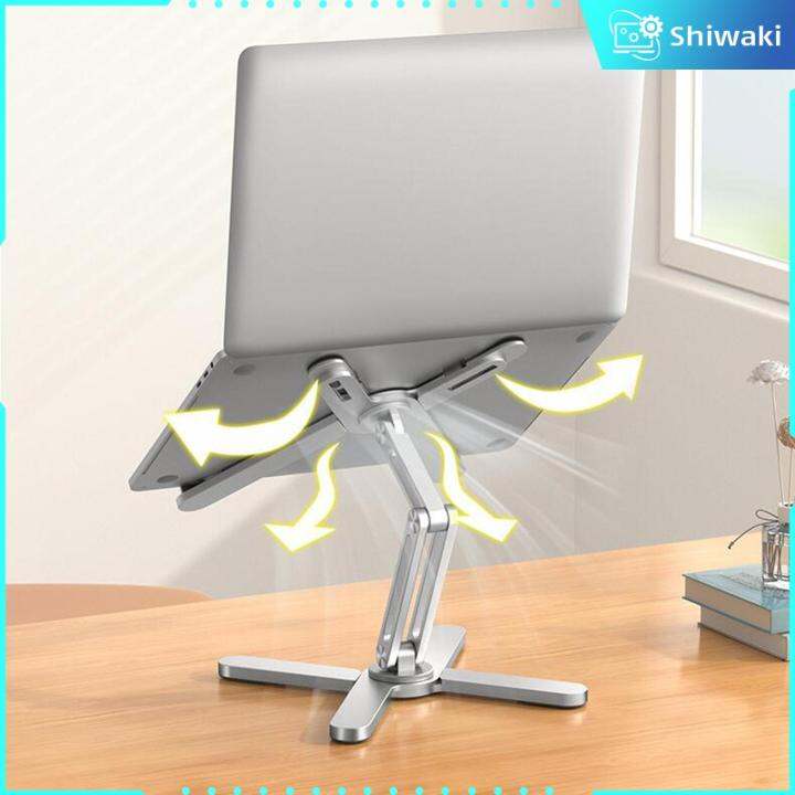 Shiwaki Laptop Holder Desk Mount Foldable for 15.6inch Laptops Portable