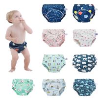 【CC】 2pcs Lot Newborn Training Pant Reusable Absorbent Diaper Diapers Baby Pants Panties