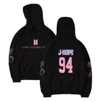 2018มาใหม่ล่าสุด BTS Bangtan Boys LOVE YOURSELF ผู้หญิงหญิงสาว Hoodies เสื้อแฟชั่นหญิงแฟนๆลำลองเสื้อกันหนาว JIN SUGA HOPE RAP V JIMIN KOOK เสื้อผ้าตามไอดอลเกาหลียอดนิยมชุดยาวไซส์ใหญ่ XXS-4XL (J-HOPE 94)