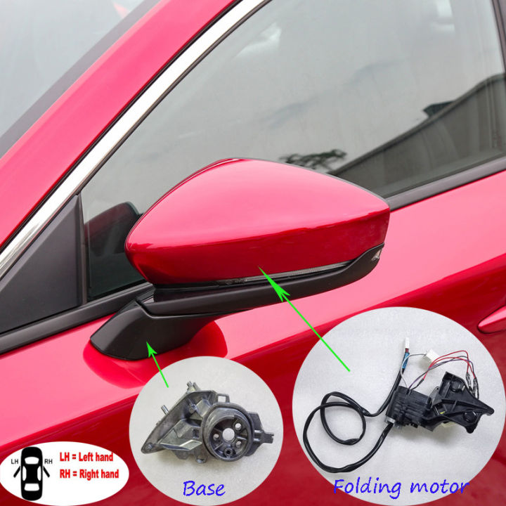 Car Rear Mirror Accessories For Mazda 3 Axela CX30 20202022 Rearview
