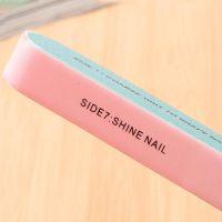 1pc sanding nail file durable gel sandpaper buffer block can be watered and polished to repair nail tools