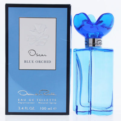 Oscar De La Renta Blue Orchid Eau De Toilette For Women 100 ml. ( กล่องซีล )