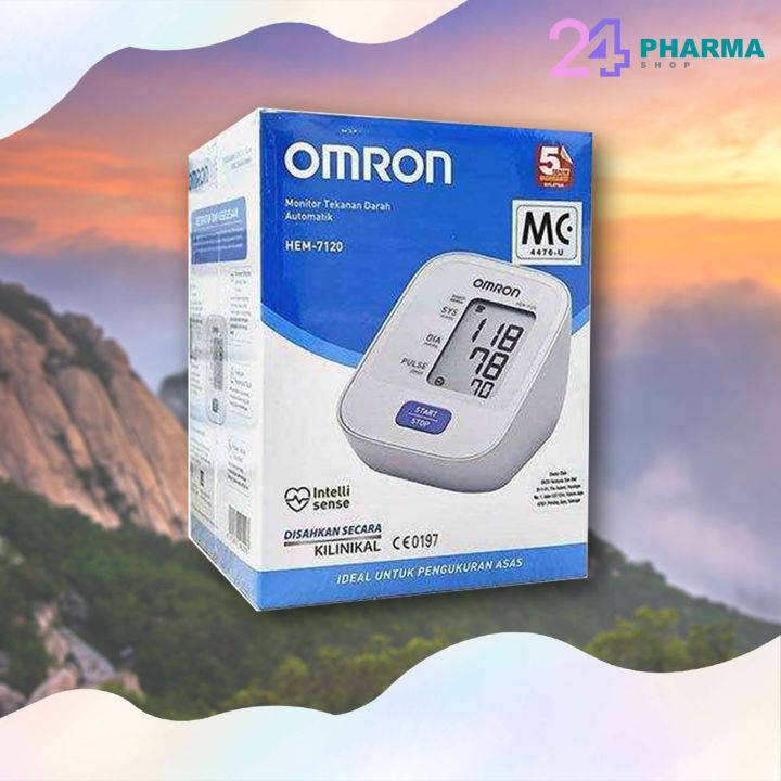 รับประกัน-5-ปี-เครื่องวัดความดัน-omron-hem-7120-แถมฟรี-adapter