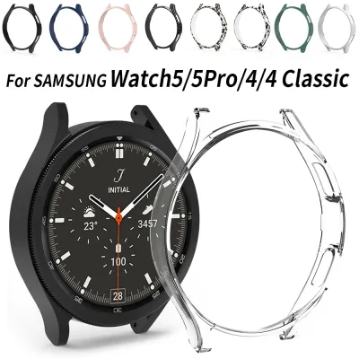PC Matte Watch Case Cover for Samsung Galaxy Watch 4/5 40MM44MM All Around Protective Bumper Shell Watch 4 Classic 42mm46mm Case