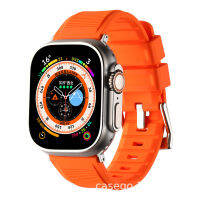 สินค้าใหม่ในช่วงฤดูร้อนจากโรงงานพร้อมส่งซิลิโคนสำหรับสายนาฬิกา Apple อุปกรณ์เสริมสายนาฬิกาดิจิตอล