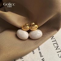 2023 Genuine  French drip glazed beanie earrings for women new 2023 hot style light luxury earrings niche design high-end temperament earrings