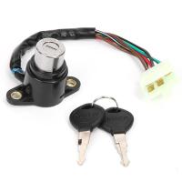 Motorcycle Motorbike Ignition Switch with Wire+2 Key For CB125 CM400 CM450 Motorcycle Ignition Switch Key Other Transmission Parts