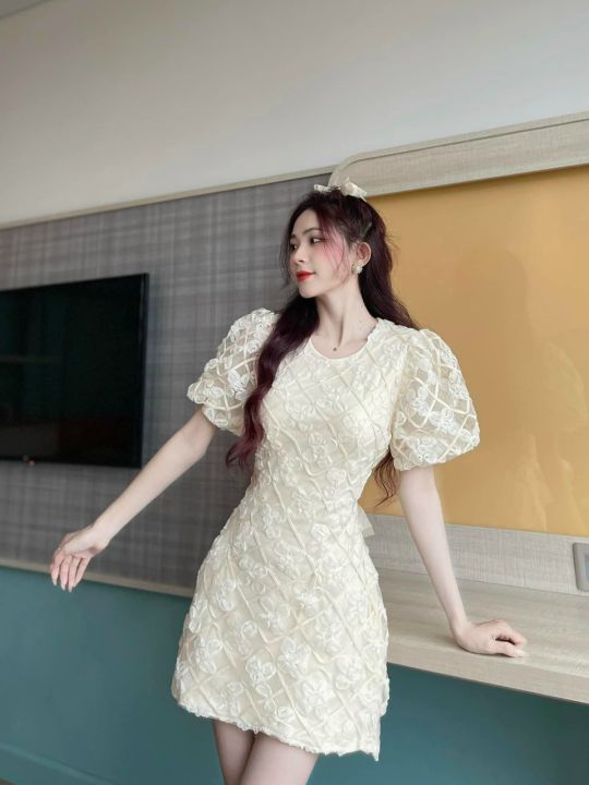 Mua Váy Đầm Bé Gái họa tiết xinh vải thô xô Hàn Quốc mát tay | Tiki