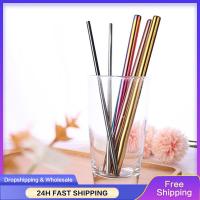 Portable Straw Easy Storage Stainless Steel Drinking Straw Stainless Steel Straw Tableware Straw Comfortable Touch 66g Portable Specialty Glassware