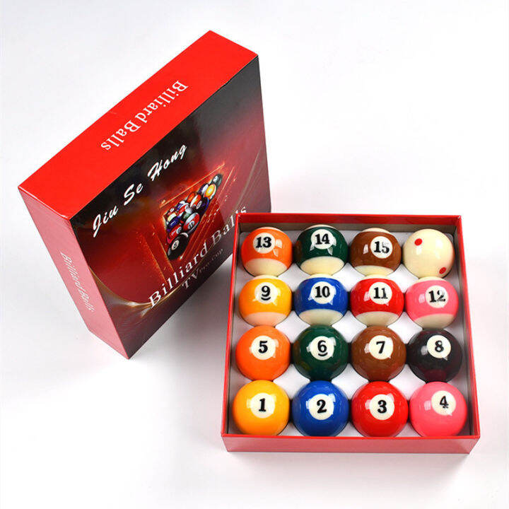 sydneywind-ส่งจากกรุงเทพฯ-16pcs-ลูกสนุกเกอร์-pool-table-practice-ball-billiards-snooker-training-balls-5-25cm-ลูกผีลาย-เกรดไต้หวัน-ขนาดมาตรฐาน