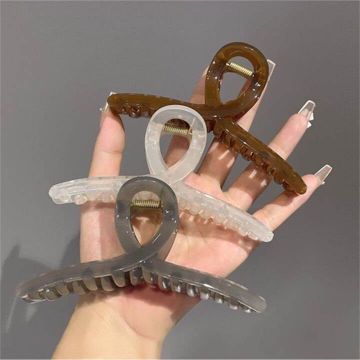 large-girl-transparent-women-coiled-acrylic-hairpin-hair-clip-hair-claw