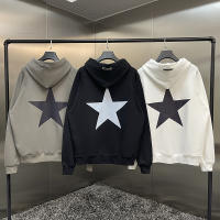 FW2 New Mens Hoodie Sweatshirt Fashion nd Back Star Print 100 Cotton Hip Hop Loose Uni Oversize Hoodie