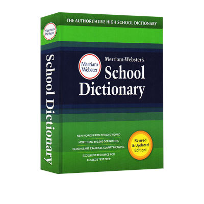 Merriam Websters Webster School Dictionary