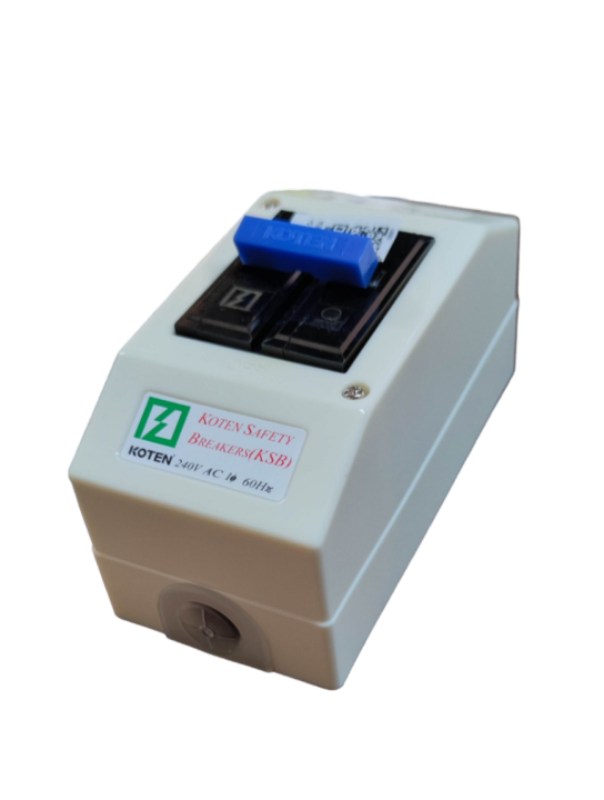 100A Circuit Breaker with Enclosure , 2 Pole Single Phase PVC Enclosure