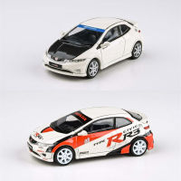 พารา1:64 2007ฮอนด้าซีวิคประเภท R FN2รถโมเดล Diecast