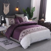 Purple Luxury Duvet Cover Bed Linen Adult Kids Soft Bedding Set Single Full Double Queen King Big Size Quilt Comforter Case14