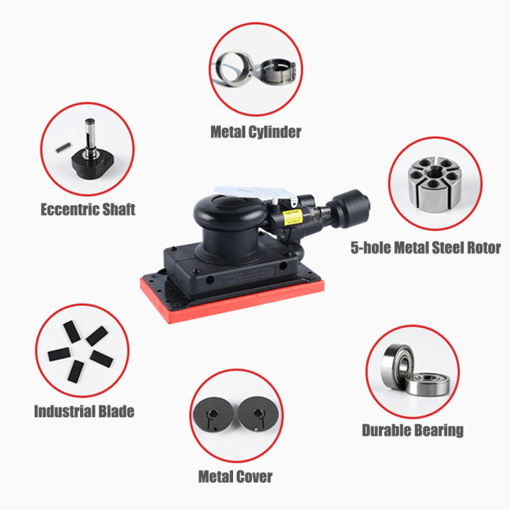 mini-random-orbit-air-sander-with-90x175mm-base-self-vacuuming-pneumatic-sander-high-speed-air-operated-handheld-polisher-for-auto-body-work-furniture-metal-surface-rust-removal