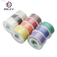 ☃ 30AWG Wire Wrapping Tinned Copper Solid PVC insulation Single Strand Copper Cable Ok Wire Electrical Wire PCB Flying Jumper Wire