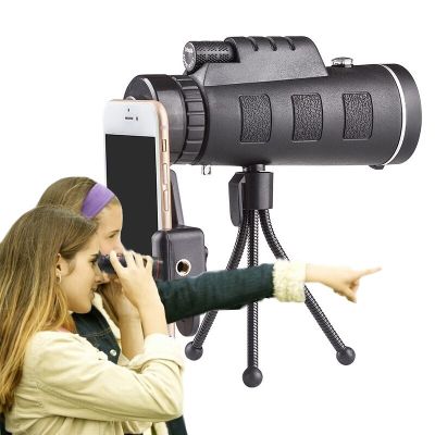 Monocular Zoom phone lens Smartphone Telescope Camera lenses Mobile lens Phone For Iphone 11 8 7 Plus macro lens phoneTH