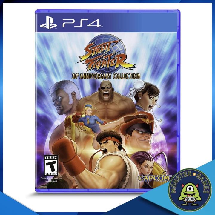 street-fighter-30th-anniversary-collection-ps4-game-แผ่นแท้มือ1-street-fighter-ps4