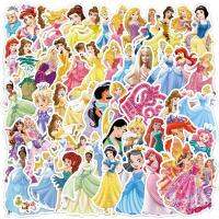 10/30/50pcs Disney Cute Anime Mix Princess Cartoon Stickers Aesthetic Decal Scrapbook Laptop Phone Decoration Sticker Kids Toy Stickers Labels