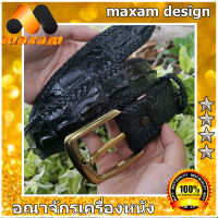 "เชิญเยี่ยมชมได้ที่ร้าน Takwa"  ลดเหลือ 999 บาท สีดำ  เข็มขัดหนังจระเข้เเท้ ยาวตลอดเส้น 45 นิ้ว ถักขอบตลอดเส้น