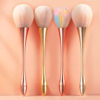[LWF HOT]✁ใหม่ Loose Powder Brush แปรงแต่งหน้า Oversized Single Foundation Blush Soft Hair Beauty Tool