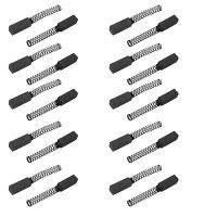 10 Pairs Replacement Carbon Brushes 4mm x 4mm x 14mm for Generic Electric Motor Rotary Tool Parts Accessories