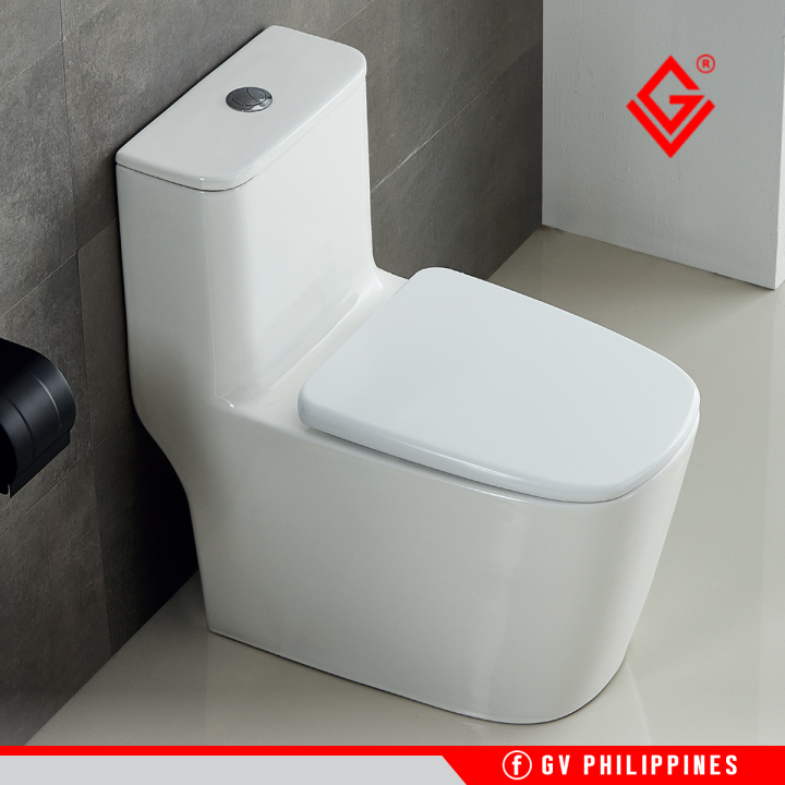 GV 6740 One Piece Water Closet Toilet Bowl Lazada PH