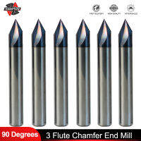 เครื่องตัดกัดแฮมป์ตัน90องศาคาร์ไบด์ Chamfering Mill