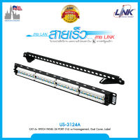 Patch Panel 24 Port CAT6 LINK (US-3124A)