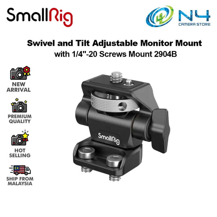 Smallrig Swivel And Tilt Adjustable Monitor Mount With Screws