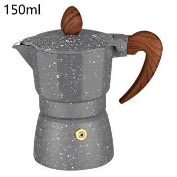 150ml/300ml Durable Moka Pot Aluminum Italian Espresso Coffee Maker Stove  Top Pot Kettle Latte Stove Coffeeware Mocha Coffee Pot