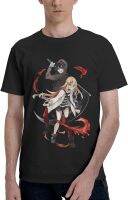 Anime Angels of Death T-Shirt Mens Summer Comfort Round Neck Short Sleeve T-Shirts