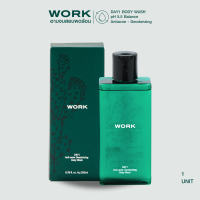 1 ขวด : สบู่อาบน้ำ ลดสิว ผด ผื่น ร้อน กลิ่นตัว WORK DAY1 Body Wash PH5.5 Balance &amp; Soap Free ลด รักษาการอักเสบของสิว ผด ผื่น ผลัดผิวชั้นนอก เพิ่มความชุ่มชื้น