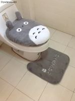 【LZ】┅  Totoro Banheiro Toilet Seat Cover WC Seat Almofada Frame estilo animal 3 pcs