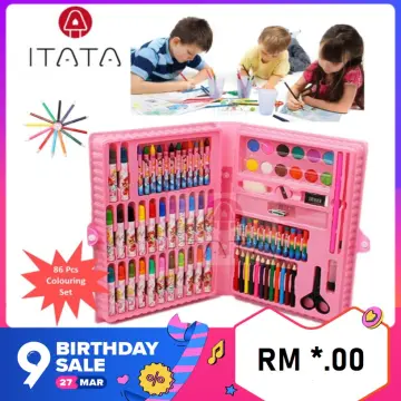 Art Supplies Girls Art Set Case - 150 pcs Art Supplies Coloring