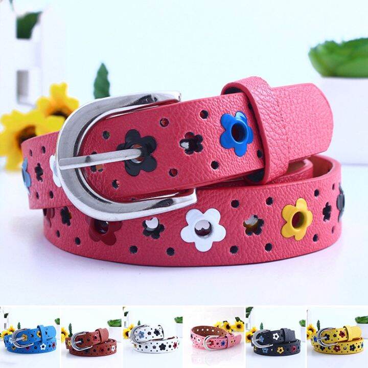 baby-kids-boys-girls-pu-leather-waist-belt-waistband-buckle-adjustable-fashion