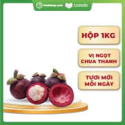 Măng Cụt Bến Tre Ngon Ngọt Hộp 1kg - Bao đổi trả 24h - Foodmap Fruits