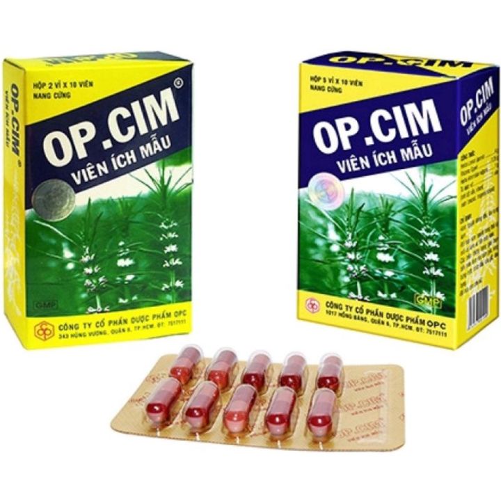 Viên uống cao ích mẫu OPC OP.CIM - hộp 50 viên | Lazada.vn