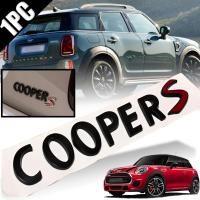 โลโก้ติดฝาท้าย โลโก้ติดฝากระโปรง อักษร COOPER S รุ่น มินิ คูเปอร์ MINI COOPER ปี 2021 - 2022 จำนวน 1 ชุด