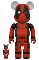 (ของแท้) Bearbrick Deadpool 400+100% แบร์บริค Medicom Toy ของใหม่ มือ 1