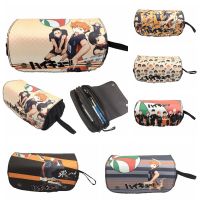 Cute Haikyuu Cosmetic Bags Zipper Pouch Make up Bags and Cases Anime Pencil Case Stationery Bag School Pen Bag Gift