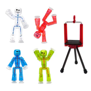 Zing Stikbot LEGENDZ Stem Action Figure Toys, Collectible Action Figures and Accessories, Stop Motion Animation - 4 Pack, Size: One Size