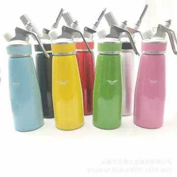 Professional 500ml Whipped Cream Maker Aluminum Siphon Bottle